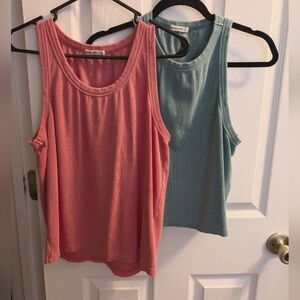 Marine Layer rib knit tanks